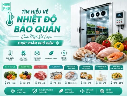 Tìm Hiểu Về Nhiệt Độ Bảo Quản Của Một Số Loại Thực Phẩm Phổ Biến