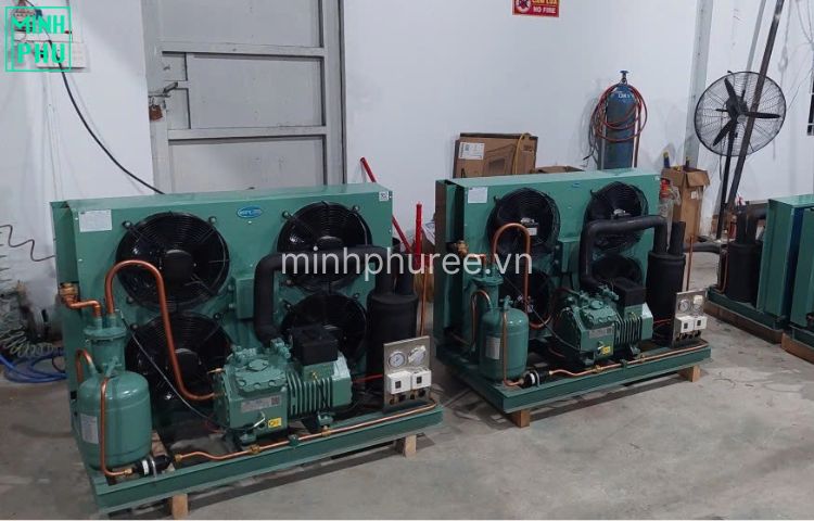 Cụm máy nén dàn ngưng giải nhiệt gió Cụm máy nén dàn ngưng giải nhiệt gió