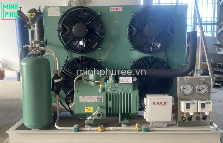 Cụm máy nén dàn ngưng giải nhiệt gió Cụm máy nén dàn ngưng giải nhiệt gió
