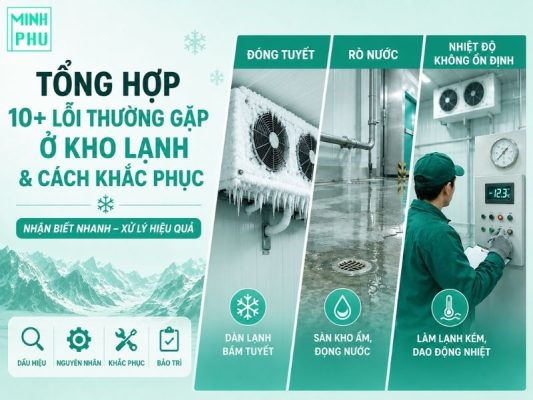 Tổng Hợp 10+ Lỗi Thường Gặp Ở Kho Lạnh & Cách Khắc Phục Hiệu Quả