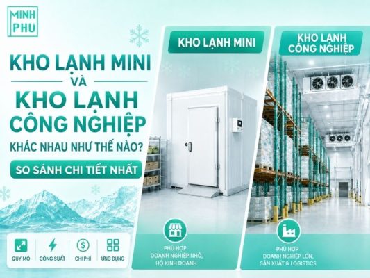Kho Lạnh Mini Và Kho Lạnh Công Nghiệp Khác Nhau Như Thế Nào? So Sánh Chi Tiết Nhất 2026
