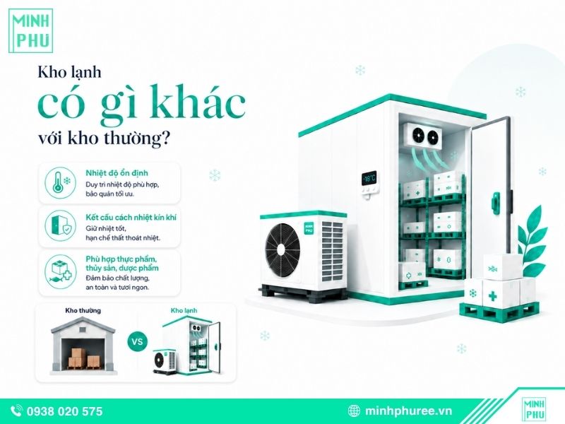 Kho lạnh có gì khác với kho thường?